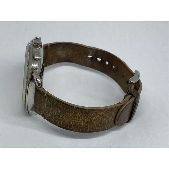 Fossil FTW1200 Women's Sand Leather Silver Analog Dial Hybrid Smartwatch XX707 - Picture 9 of 12